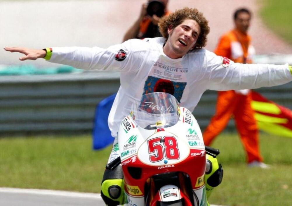 10 anni fa il primo podio in MotoGp del Sic... che anche adesso continua a vincere