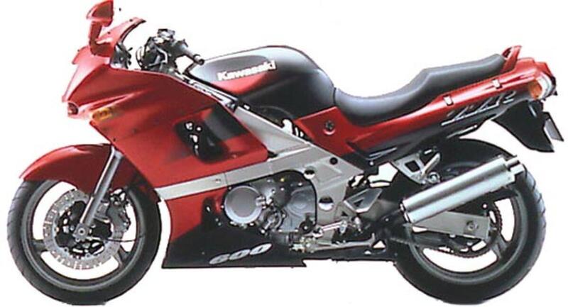 Kawasaki ZZR 600 del 1990