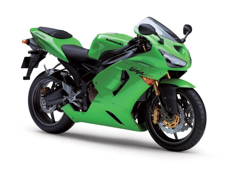 La versione 2004 della ZX-6RR