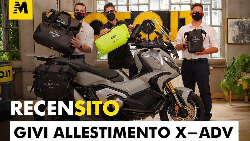 GIVI per Honda X-ADV 2021. Scooter o Tourer?