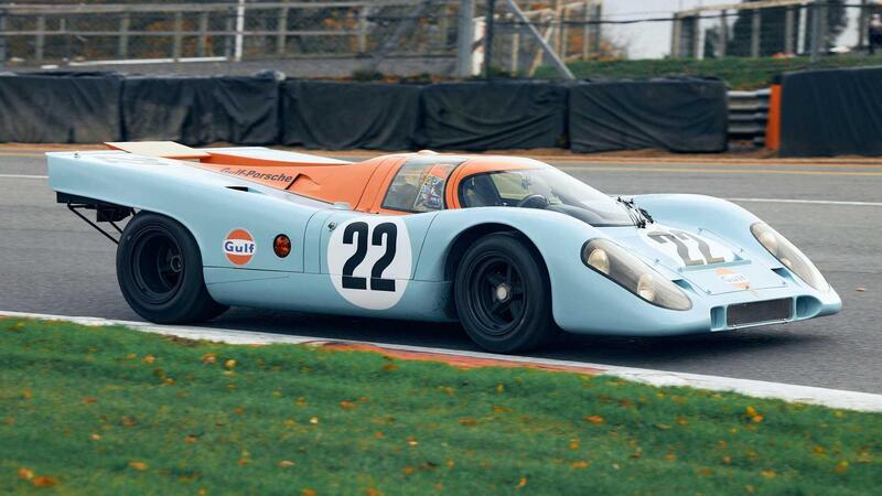 La Porsche 917 in avviamento, bella e pericolosa: se ha dentro la marcia