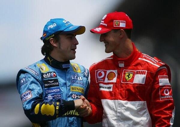 Alonso snobba Hamilton: con Schumacher era tutta un&rsquo;altra cosa