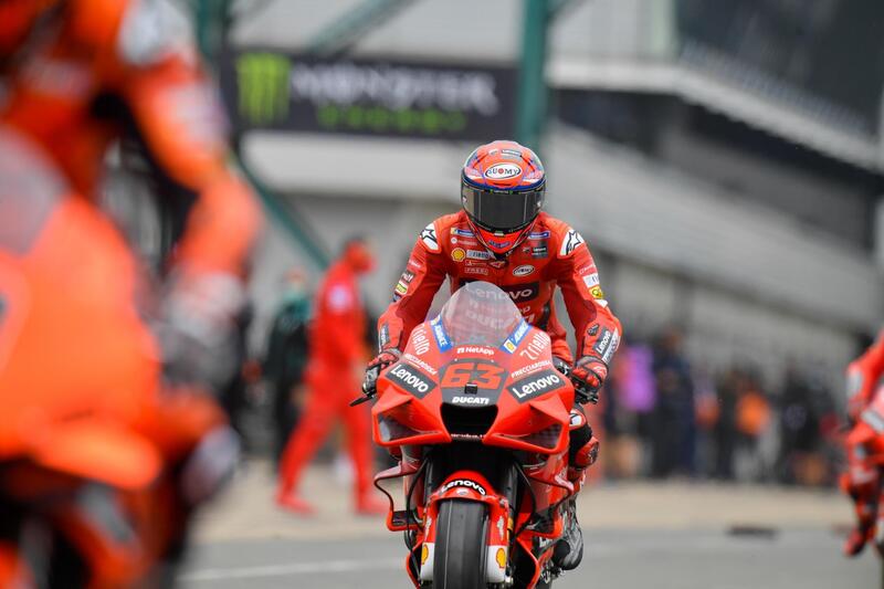 Silverstone. Pecco Bagnaia (Ducati)