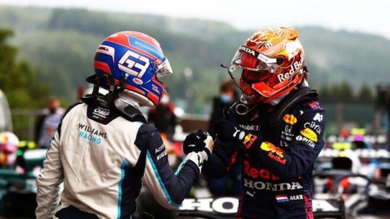 F1, GP Belgio, Analisi qualifiche: Verstappen toglie la pole a Russell, Ferrari affonda sul bagnato