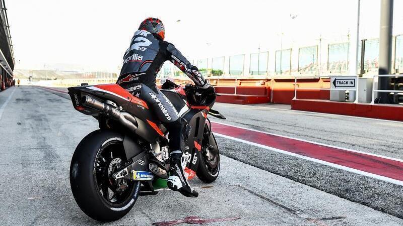 Primo giorno di lavoro a Misano per Maverick Vinales e la sua Aprilia RS-GP [FOTO e VIDEO]