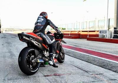 Primo giorno di lavoro a Misano per Maverick Vinales e la sua Aprilia RS-GP [FOTO e VIDEO]