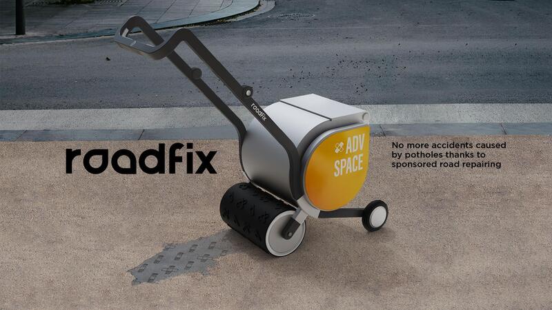 Roadfix, il tappa buche brandizzabile