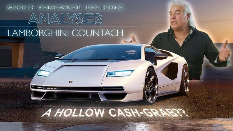 Un giudizio severo del lavoro Lambo sulla nuova Countach [da chi se ne intende di design]