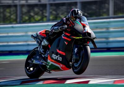 Maverick Vinales, primo test a Misano sull'Aprilia RS-GP: grande feeling, voglio di più [GALLERY]