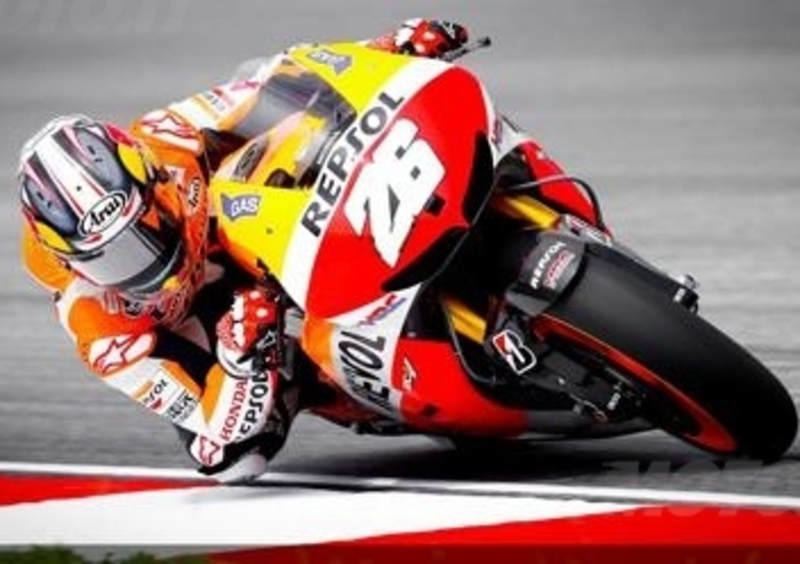 Pedrosa in testa nelle libere del venerd&igrave; a Sepang