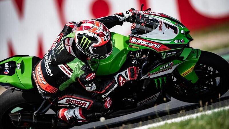 SBK, GP Francia a Magny Cours: Rea chiude in testa le FP1 &ldquo;umide&rdquo;