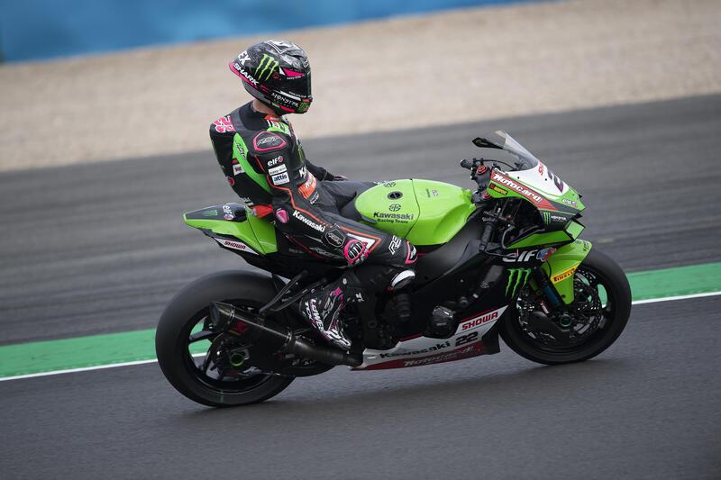 Magny Cours. Alex Lowes (Kawasaki)