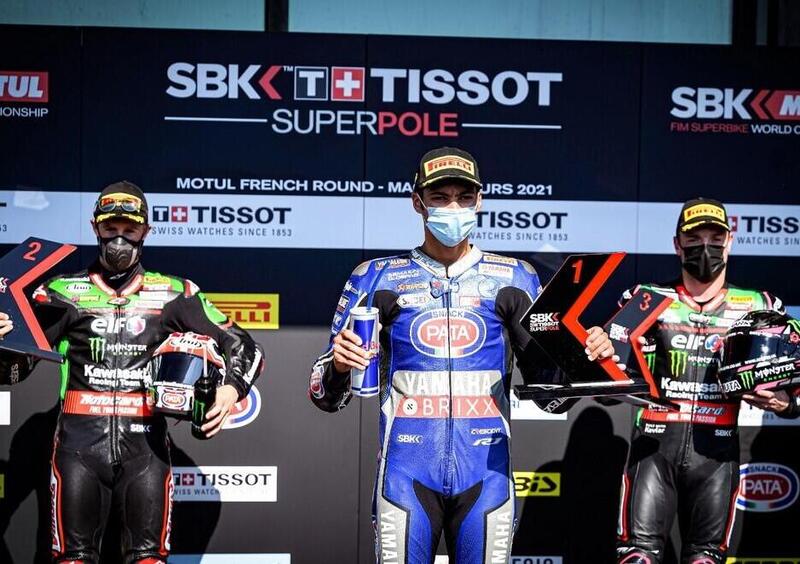 SBK 2021. GP di Francia: Toprak Razgatlioglu si aggiudica la Superpole Race