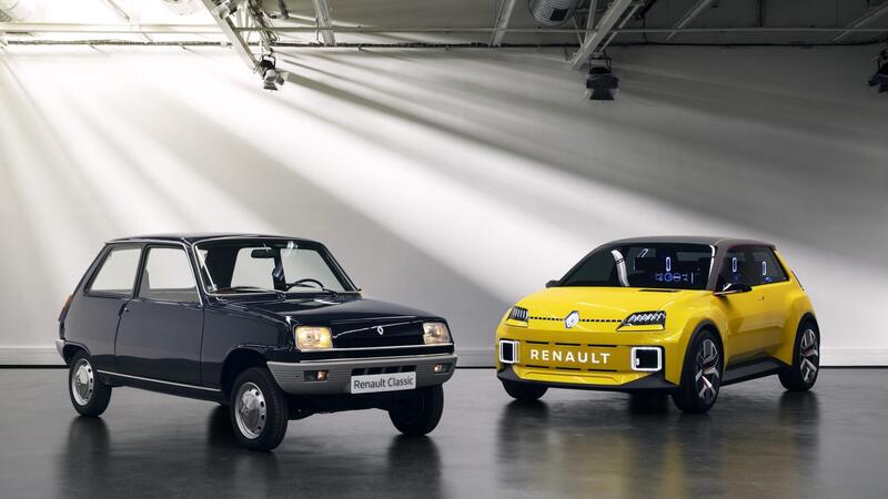 Renault 5, passato e presente al Salone di Monaco 2021