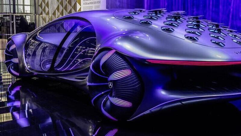 Salone di Monaco 2021, Mercedes: il futuro della Stella nella Vision AVTR