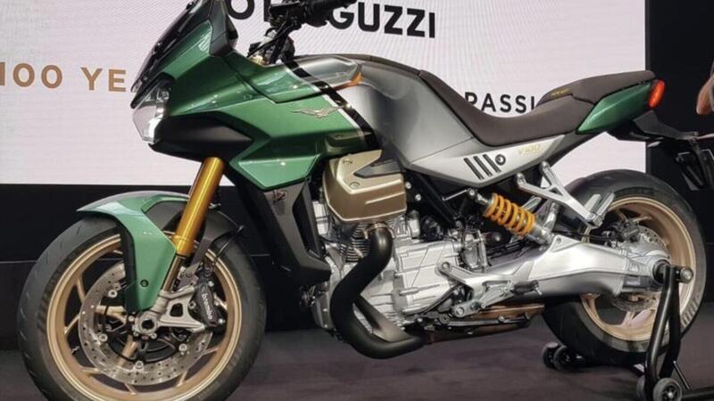 Nuova Moto Guzzi V100 Mandello, foto definitive e video!