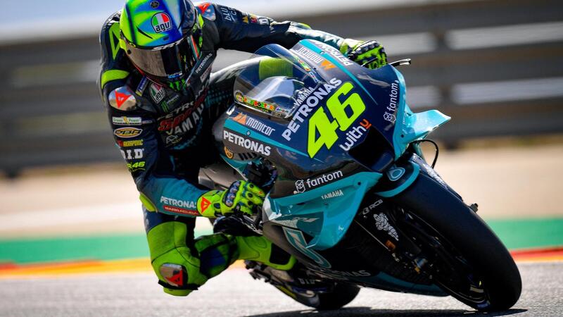 MotoGP 2021. GP di Aragon. Valentino Rossi: &quot;Dura per mamma Stefania e pap&agrave; Graziano&quot;