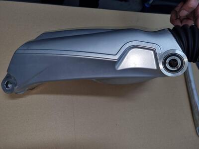 Forcellone posteriore argento BMW