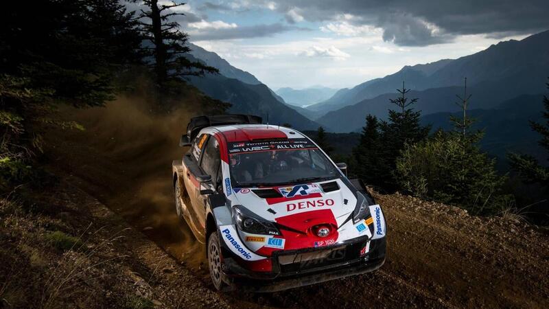 WRC21. Acropolis. Rovanpera e Toyota Festa con gli Dei