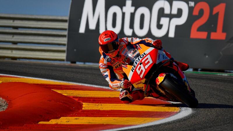 MotoGP 2021. GP di Aragon. Marc Marquez: "Sono un pilota pi&ugrave; normale"
