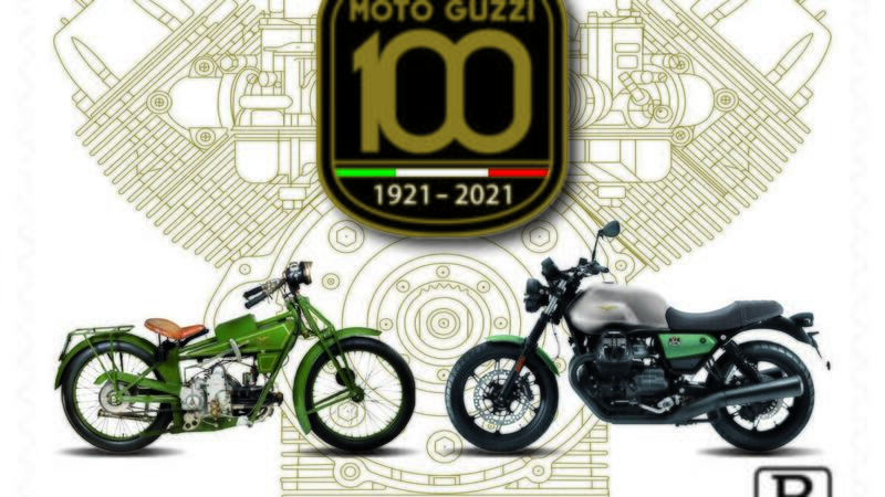 Moto Guzzi, un francobollo &quot;speciale&quot; per i cento anni dalla fondazione