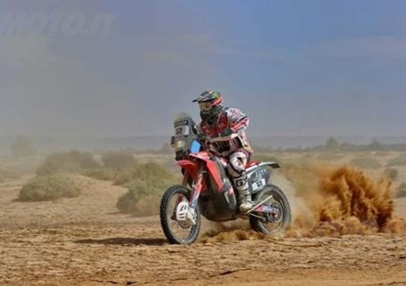 Mondiale C-CR, Rally Oilibya del Marocco. 4&ordf; Tappa. E due anche per Paulo Gon&ccedil;alves (Honda)