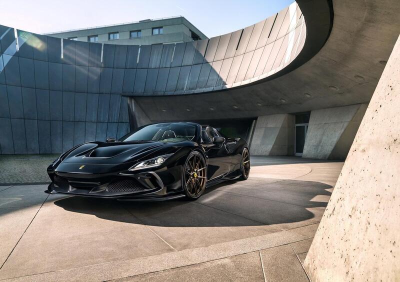 Ferrari F8 Spider Novitec: fibra di carbonio, cerchi forgiati e 802 cavalli di potenza