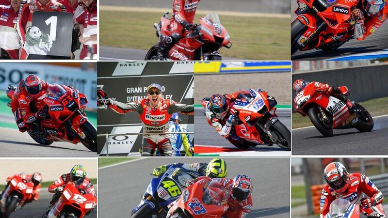 MotoGP: ecco i dieci vincitori della Ducati