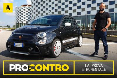 Abarth 695 esseesse, PRO e CONTRO | La pagella e tutti i numeri della prova strumentale