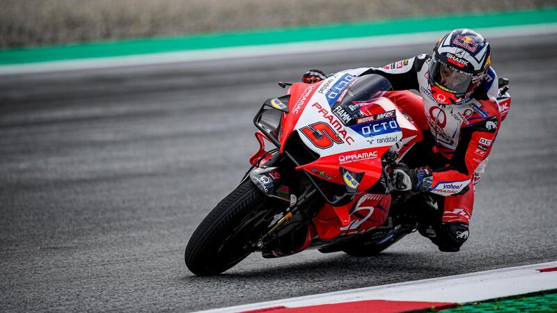 MotoGP, GP di Misano 2021. FP2 (bagnate) a Zarco