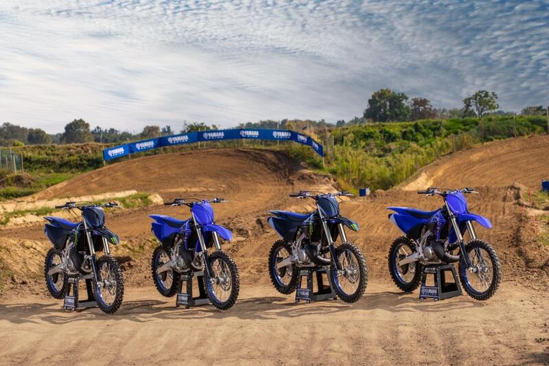 La gamma 2 tempi di Yamaha per il 2022