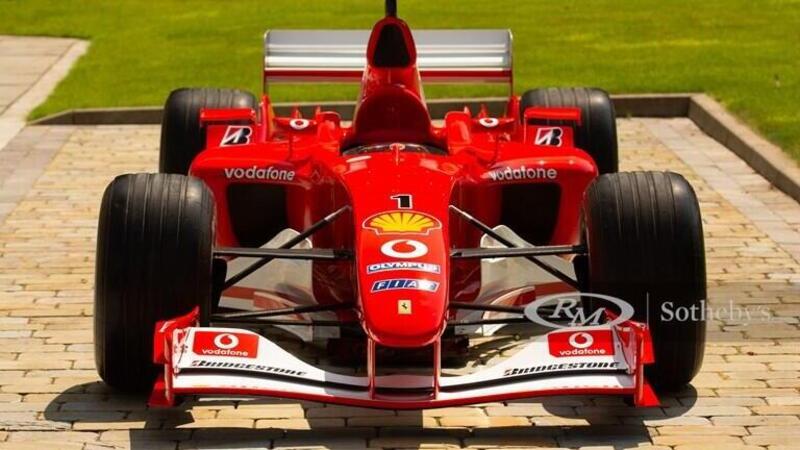 Una Ferrari F2003-GA in vendita a Londra 