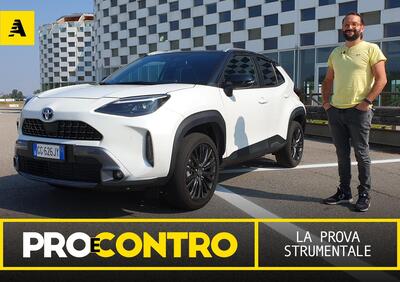 Toyota Yaris Cross, PRO e CONTRO | La pagella e tutti i numeri della prova strumentale