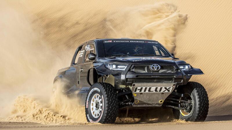 Dakar 2022. GR DKR Hilux. L&rsquo;Arma T1+ di Toyota 