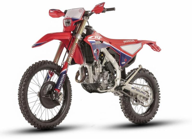 Honda gamma CRF-RX Enduro 2022. Prezzi e dati