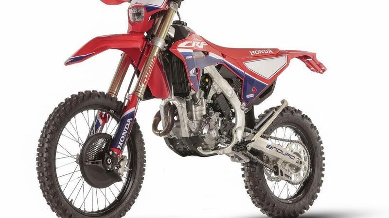 Honda gamma CRF-RX Enduro 2022. Prezzi e dati