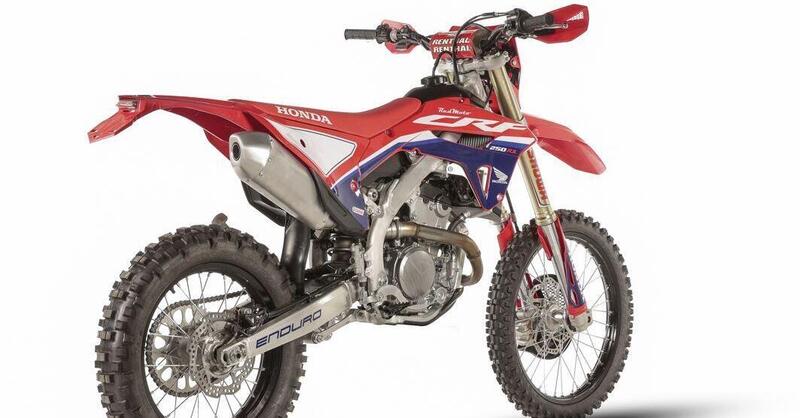 Honda gamma CRF-RX Enduro 2022. Prezzi e dati