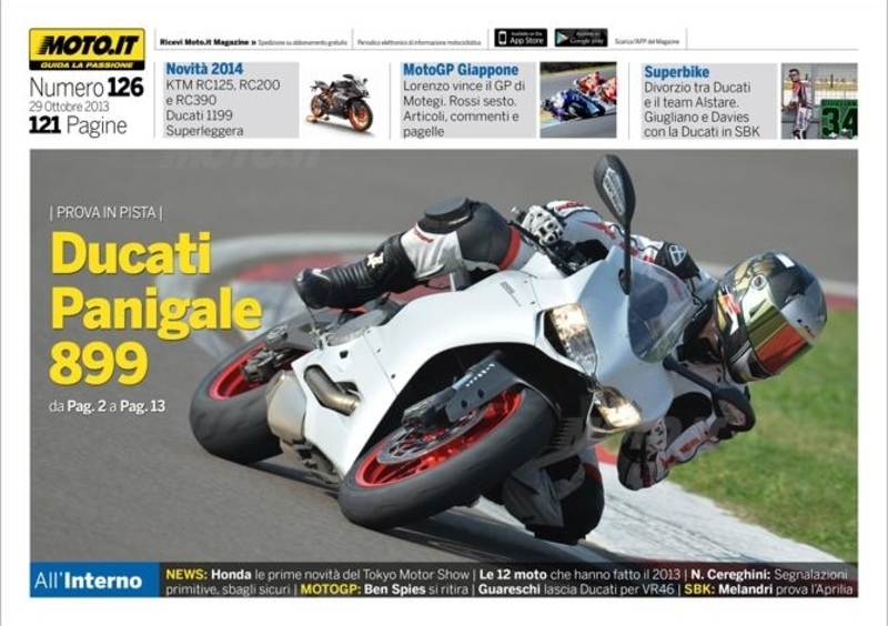 Magazine n&deg; 126, scarica e leggi il meglio di Moto.it