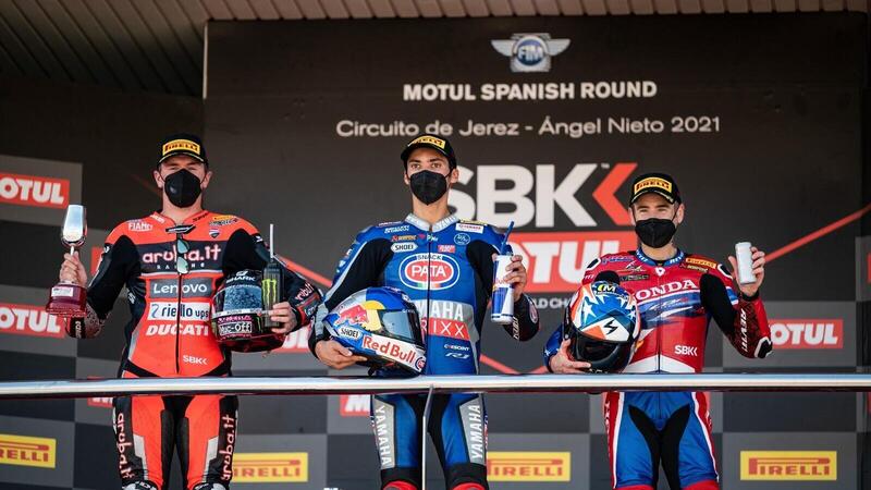 SBK 2021. GP di Spagna a Jerez: Toprak l&rsquo;invincibile. Redding tiene il suo passo, Rea no [VIDEO]