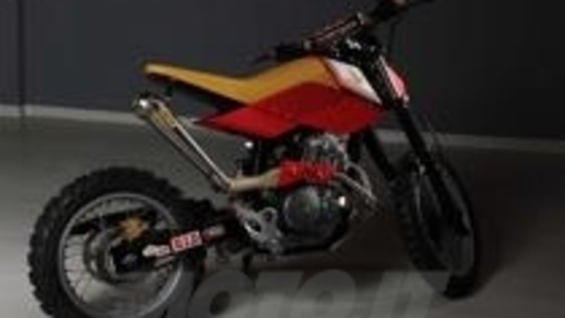 Moto.it e OJ Design Contest: la Honda Bouzin esposta al nostro stand