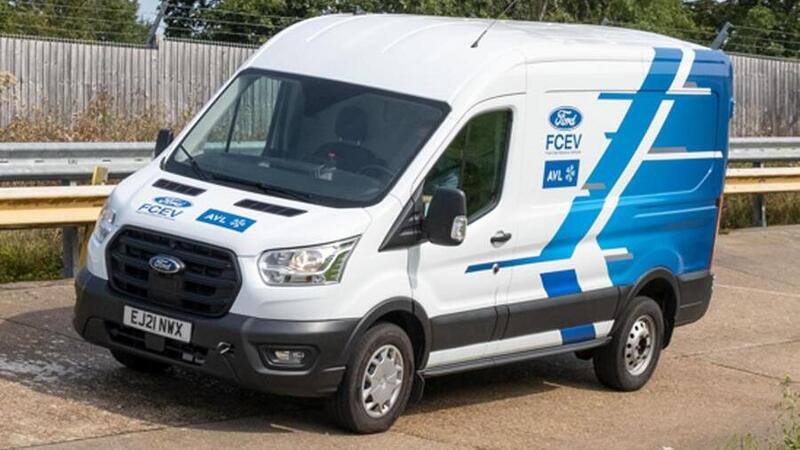 Ford Transit a idrogeno, ecco il prototipo