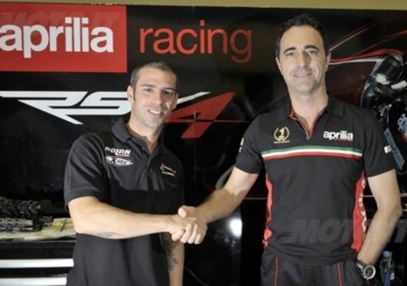 SBK: Melandri con Aprilia, &egrave; ufficiale