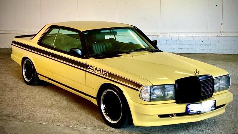 In vendita su Ebay una Mercedes 280CE AMG con kit Zender 