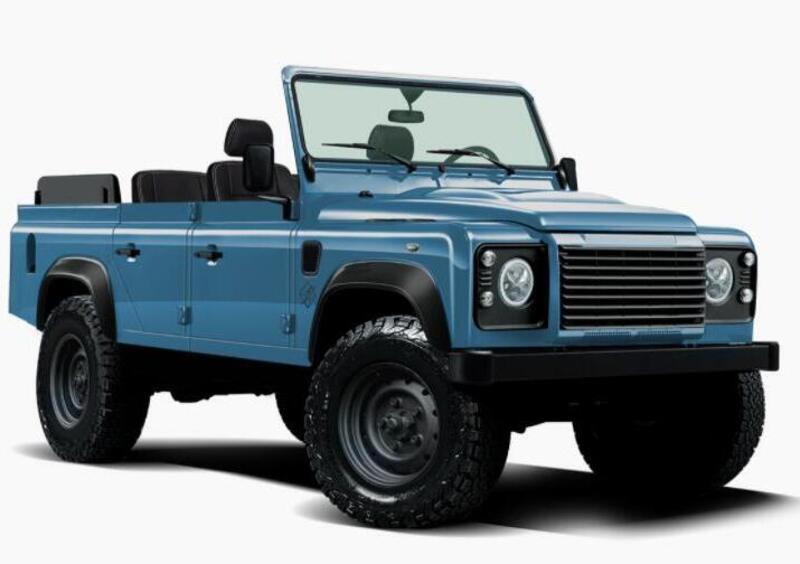 Il ritorno del mitico Land Rover Defender passa da una Jeep Wrangler da 430 CV