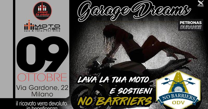 Garage Dreams: il 9 ottobre open day (e serata) in beneficenza