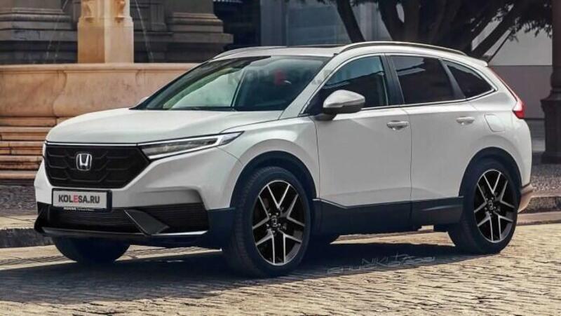 La nuova Honda CR-V 2022 prende forma in un rendering