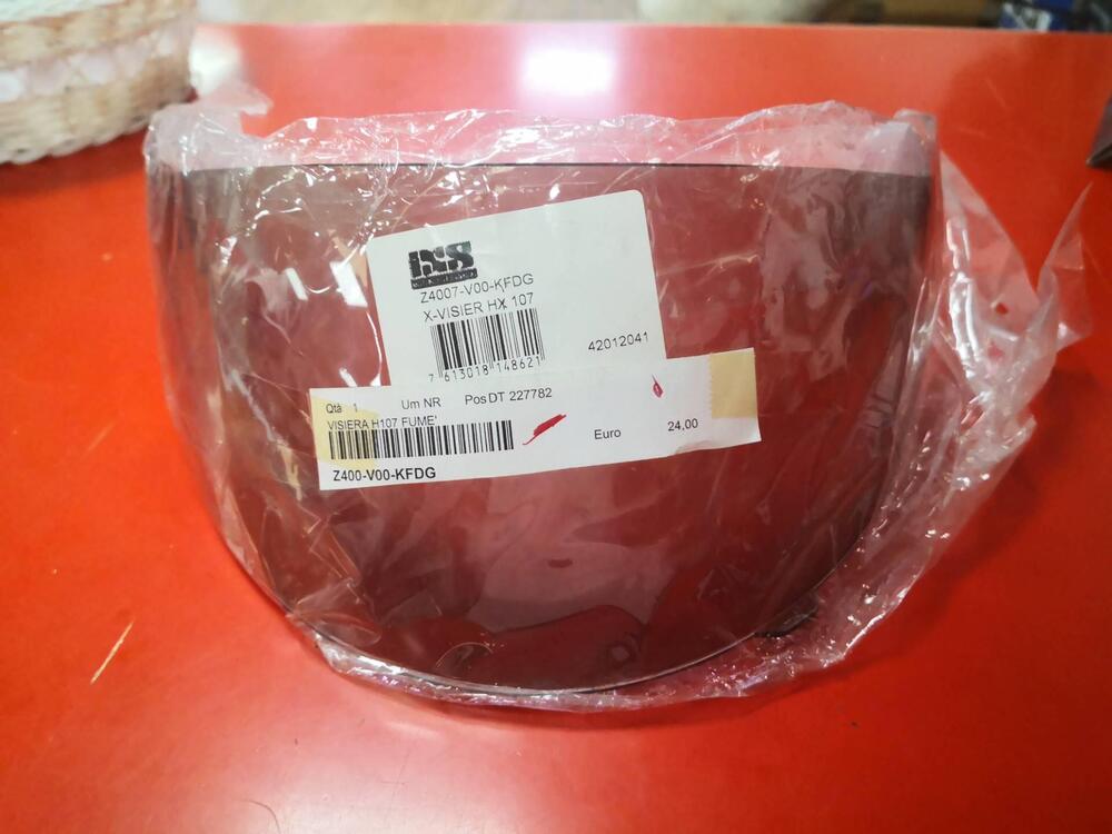 Visiera casco IXS H107 fumè