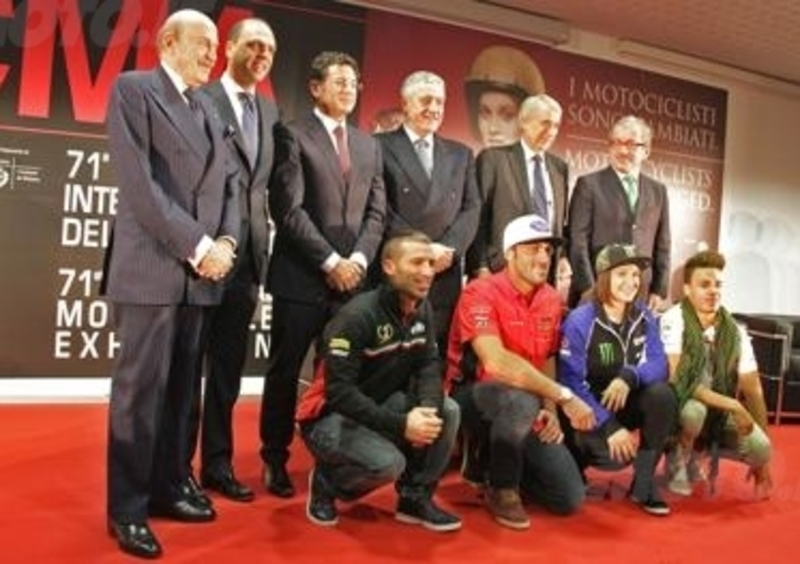 EICMA 2013. Alfano: &quot;Necessario diminuire tasse e regole per aiutare l&#039;industria della moto&quot;