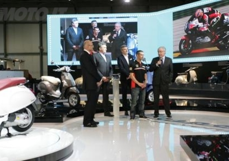 EICMA 2013: Colaninno: &quot;Nel 2016 Aprilia in MotoGP per vincere&quot;