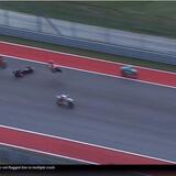 Migno e Acosta illesi per miracolo: le foto e il video del pauroso incidente di Austin in Moto3 5